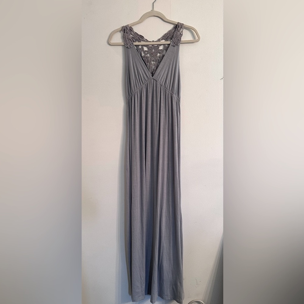 Lace Back Maxi dress